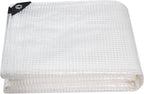 30Ft x40Ft Clear Greenhouse Plastic Covering, 16Mil Thickness Heavy Duty Clear tarp for Chicken coop, Greenhouse Plastic sheeting with Hemmed Edges & preinstalled Grommets.