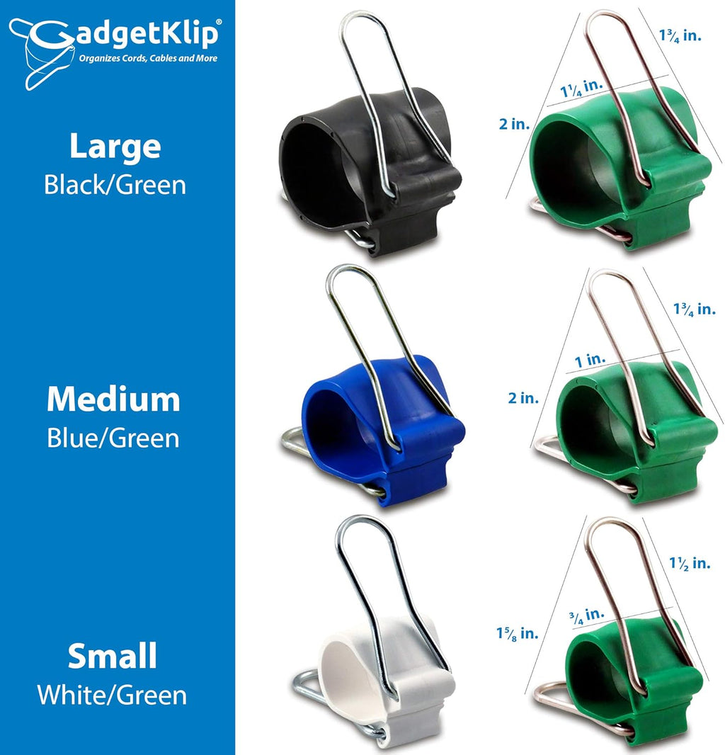 Reusable Greenhouse Clips Made in USA – Orchid Clips, Plant Support Clips & Cord Clips – Heavy-Duty, Weather-Resistant & Durable – Secure Stems, Vines, Wires, Cables, Tomato Plants – Indoor & Outdoor
