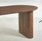 Expandable Dining Table,Wood Extendable Dining Room Kitchen Dinner Table, Long Dining Table for Kitchen