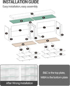 Hzuaneri Shoe Storage Bench with Cushion, Entryway Storage Bench with 18 Cubbies, 9.5" Widened Organizer Cabinet, Long Cubby Rack for Living Room, Bedroom, Entryway, White SB25703GY