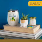 Costa Farms Live Plant Gift Box, Succulent Live Indoor Houseplant, Perfect Birthday and Holiday Gift, Includes Mini Succulent, Insulated Tumbler, Soy Candle, Collectible Sticker, Cute Room Decor