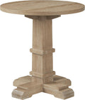 Crosley Furniture Joanna Modern Farmhouse Side Table, End Tables, Accent, Living Room Furniture, Rustic Brown