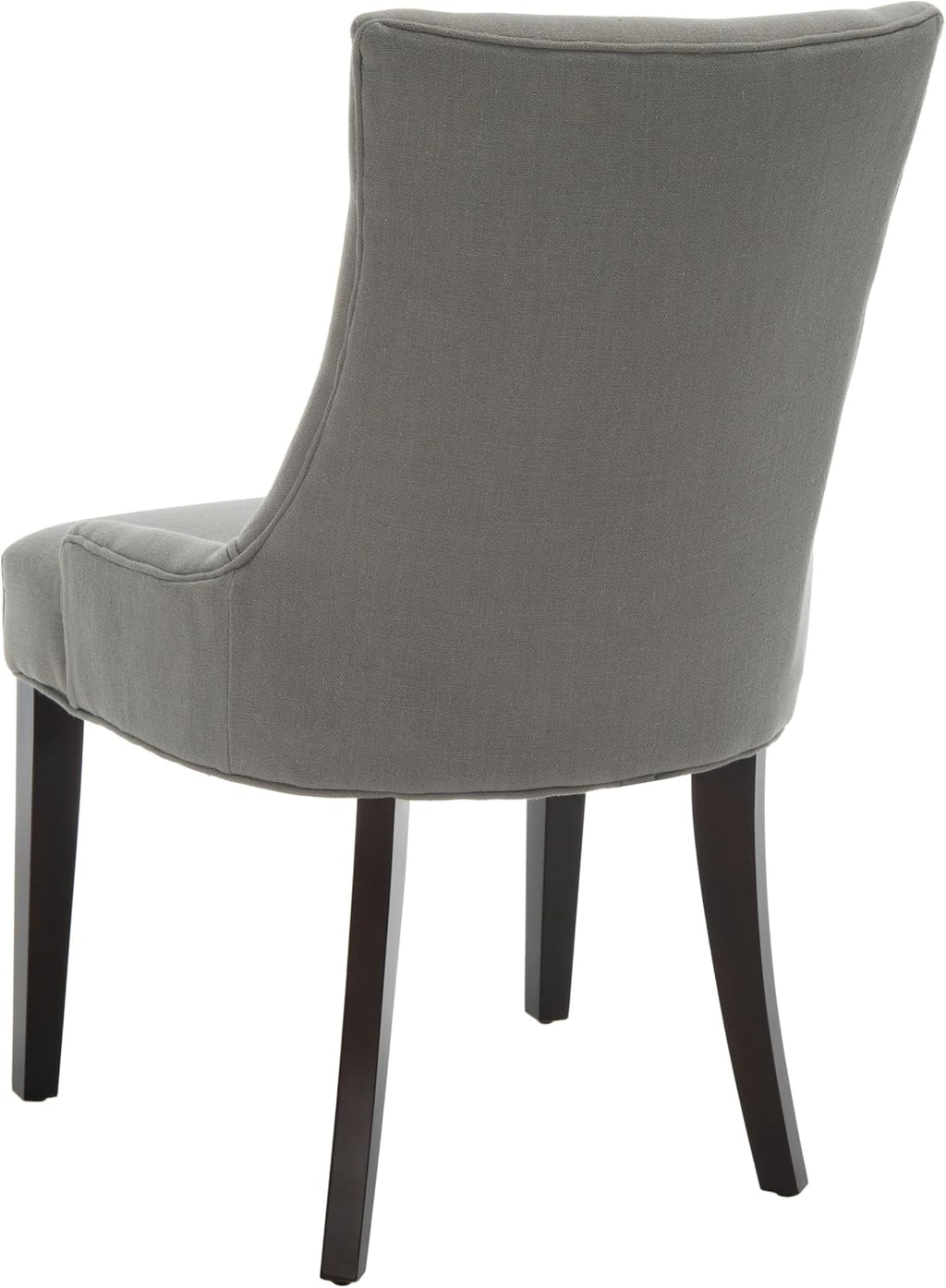 SAFAVIEH Home Collection - Lester Granite Upholstered Dining Chair, Modern Armless Design with Solid Wood Legs, Comfortable Seating for Dining Room or Kitchen (MCR4709B)