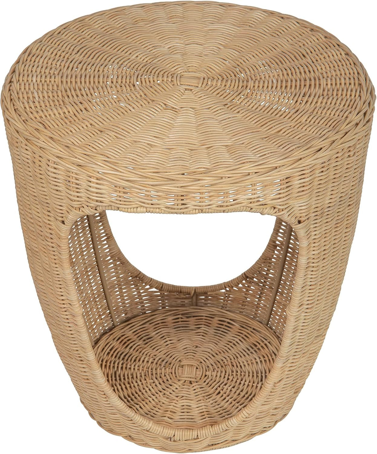 Kouboo- Naya Wicker Sidetable & Endtable for Livingromm or Bedroom, Natural