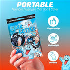 Cleaning Gel for Those Hard to Reach Places, Automotive Cup Holder Electronic Keyboard Office, Slime Gel Cleaner Dust Crumb Removal (New Car, 12 Pack)