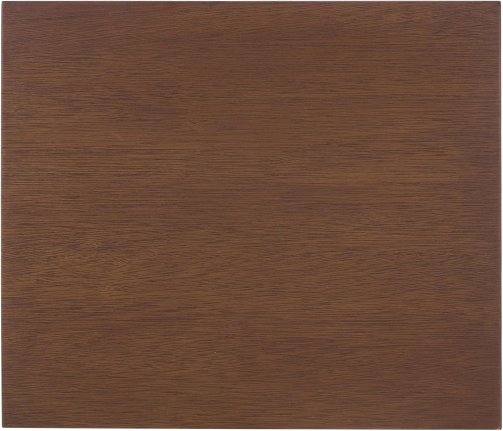 SAFAVIEH Home Collection - Kannie Dark Oak Accent Table, 1 Drawer Side Table, Scalloped Apron Detail, Fully Assembled (ACC6614A)