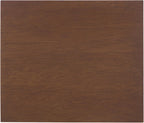 SAFAVIEH Home Collection - Kannie Dark Oak Accent Table, 1 Drawer Side Table, Scalloped Apron Detail, Fully Assembled (ACC6614A)