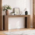 Spaco 63'' Narrow Long Console Table,Farmhouse Entryway Table Sofa Table with Storage,Wood Behind Couch Table for Living Room, Hallway,Foyer