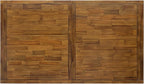 LET-AWA-TP - A Wooden Dining Table with Removable Rectangular Tabletop - Antique Walnut Finish