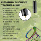 Red Carpet Studios The Original Double Helix Cosmix Wind Spinner, 14-Inch, Rainbow