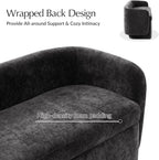 HULALA HOME 61" Bedroom Storage Bench with Low Backrest, Black | Upholstered Chenille End of Bed Bench, Large Storage Ottoman with Seating for Living Room
