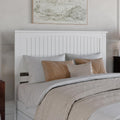 AFI, Nantucket Queen Solid Wood Panel Headboard, White
