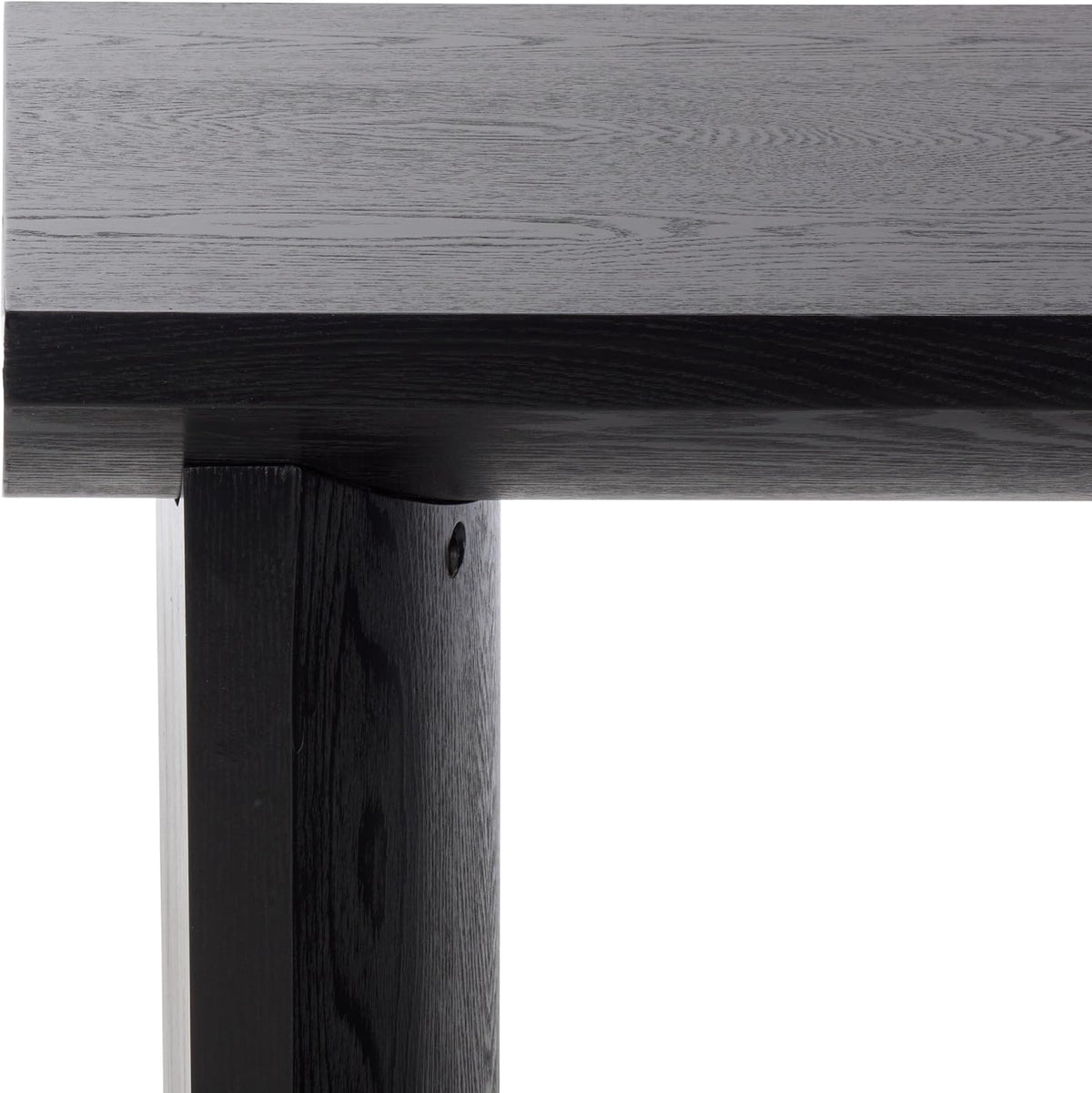 SAFAVIEH Home Collection - Bara Modern End Table, Black Rectangular Accent Side Table (ACC2316B)