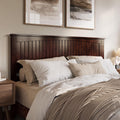 AFI, Nantucket King Solid Wood Panel Headboard, Walnut