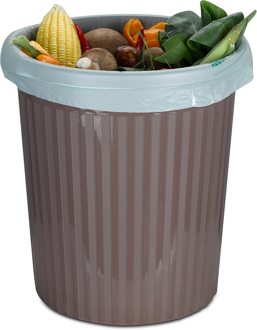 ProGreen Compostable Trash Bags 2.6 Gallon, 100 Count, Extra Thick 0.71 Mil, Small Compost Kitchen Bin Bags, Food Scraps Yard Waste Bags, Compost ASTM D6400 BPI and TÜV AUSTRIA Certified.