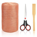 Copper Mesh Rodent Control, 5 in x 35 ft Proof Wire Screen Roll for Mice Rat Rodent, Bat & Snail, DIY Blocker Weep Hole Filler & Wool Mouse Trap