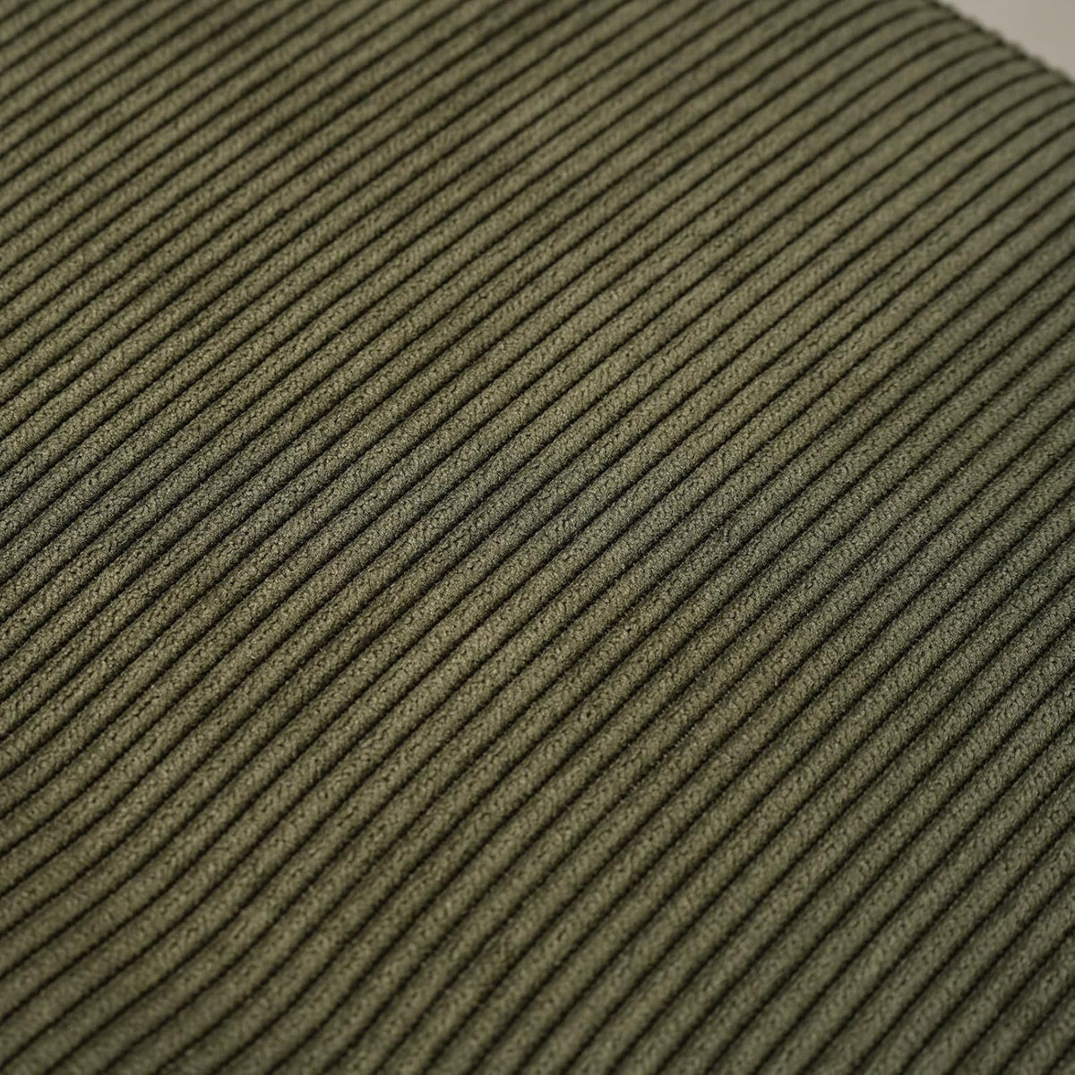Comfy to go Entryway Bench - Green Bench for Bedroom, Modern Ottoman End of Bed, Corduroy Padded Benches for Living Room, Foyer, Mudroom, Hallway - 39" L x 14" W x 17" H | Corduroy Padded Benches for Living Room, Foyer, Mudroom, Hallway - 39" L x 14" W x