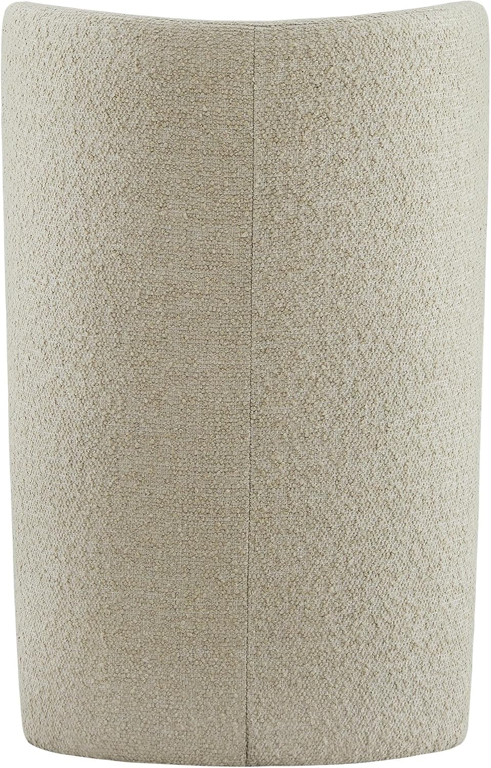 CHITA Upholstered Rolling Dining Chair with Casters Set of 4, Oatmeal | FSC Certified Modern Fabric Dining Chair with Casters, Boucle Dining Chairs for Reading Room Kitchen Dining Room