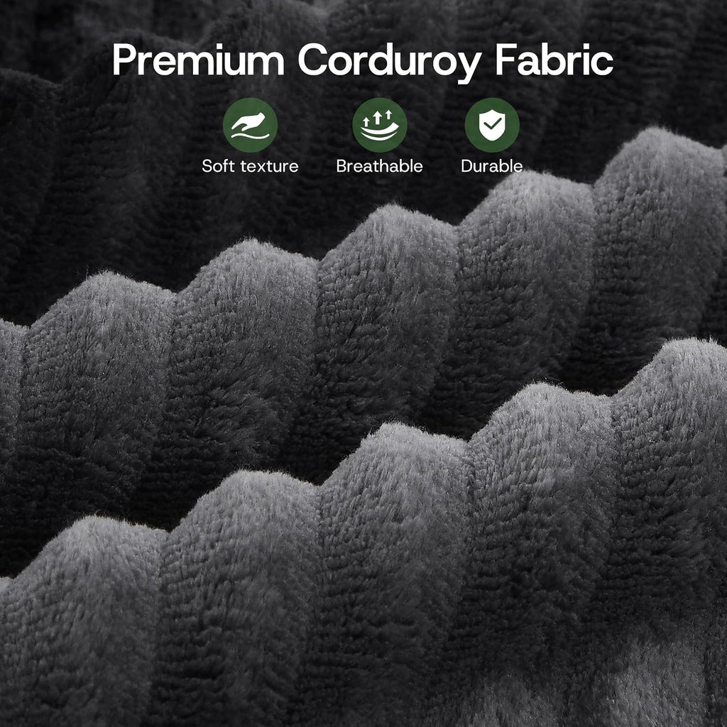 Convertible 4-in-1 Folding Sofa Bed Sleeper Chair Couch Foldable Chaise Lounger & Mattress Pocket Coils+Foam Fill Medium Support, No Assembly for Living Room/Bedroom, Full