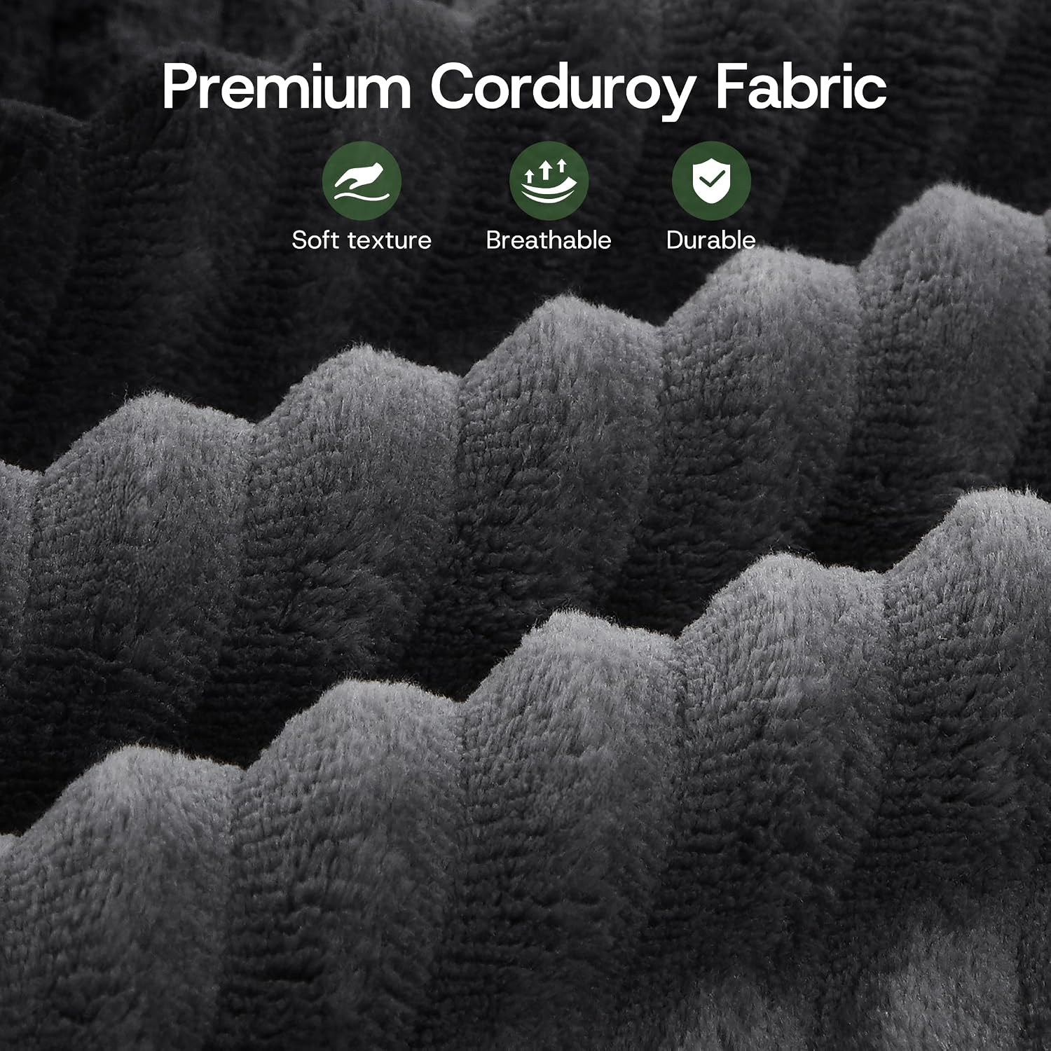 Convertible 4-in-1 Folding Sofa Bed Sleeper Chair Couch Foldable Chaise Lounger & Mattress Pocket Coils+Foam Fill Medium Support, No Assembly for Living Room/Bedroom, Full