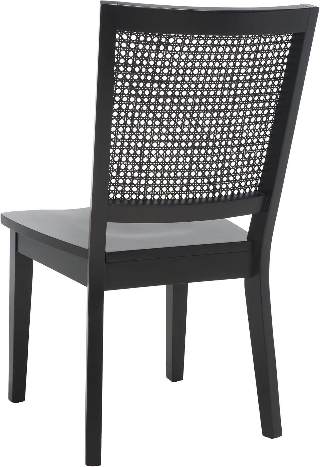 SAFAVIEH Home Collection Margo Coastal Black Dining Chair Set of 2