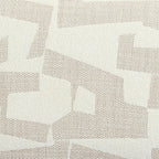 Tov Furniture Graceland 54" Cream Performance Jacquard Bench