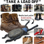 Earl Diamond Beetle Boot Jack, Boot Remover for Cowboy Boots, Boot Puller for Waders and Work Boots & Outdoor Muck Shoes