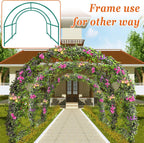 Strong Camel Greenhouse Replacement Frame for Outdoor Larger Hot Garden House , Support Arch Frame Climbing Plants/Flowers/Vegetables (20' X 10' X 7', Frame)