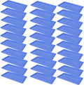 SUNPACK 10" x 20" Heavy Duty Mesh Plastic Seed Starting Tray, Blue, 1" (Pack of 30) - Ensures Water Drainage and Aeration, Perfect for Greenhouses or Indoor Gardening