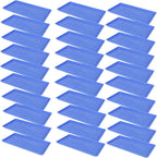 SUNPACK 10" x 20" Heavy Duty Mesh Plastic Seed Starting Tray, Blue, 1" (Pack of 30) - Ensures Water Drainage and Aeration, Perfect for Greenhouses or Indoor Gardening