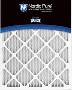 Nordic Pure 16x20x1 (15 1/2 x 19 1/2 x 3/4) Pleated MERV 8 Air Filters 6 Pack