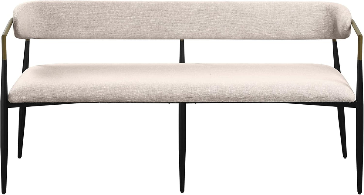 Acme Jaramillo Bench in Beige and Black