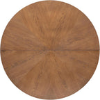 59" Solid Wood Round Dining Table for 6-8 People, Wooden Pedestal Base, Farmhouse Round Dining Room Table for Home Dining Room, Kitchen, Living Room