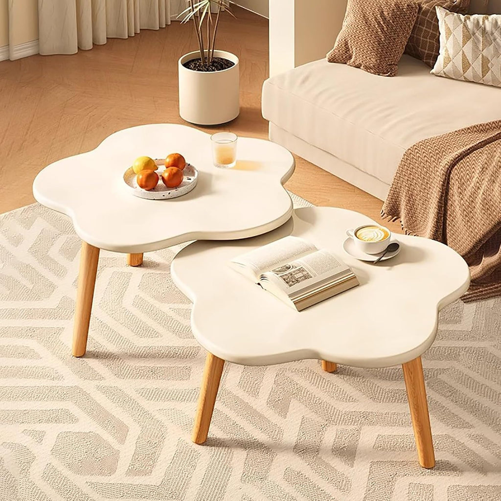 Mid-Century Modern Coffee & End Table Set - Stylish & Easy Assembly, Perfect for Living Room, Office, Reception Area - Chic Furniture for Home Decor