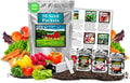 B&KM Farms 30,000+ Survival Seed Kit 5+ Year Supply. 50 Fruit & Vegetable Non-GMO Heirloom Seeds for Planting a Home Garden. Secure Emergency Weather-Proof Package(1, Large)