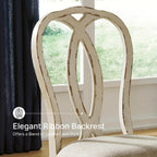 Signature Design by Ashley Realyn Dining Chairs, Set of 2, French Country