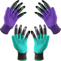 DCCPAA Garden Gloves with Claws,Claw Gardening Gloves for Digging,Planting, Weeding, Seeding-Waterproof for Men and Women