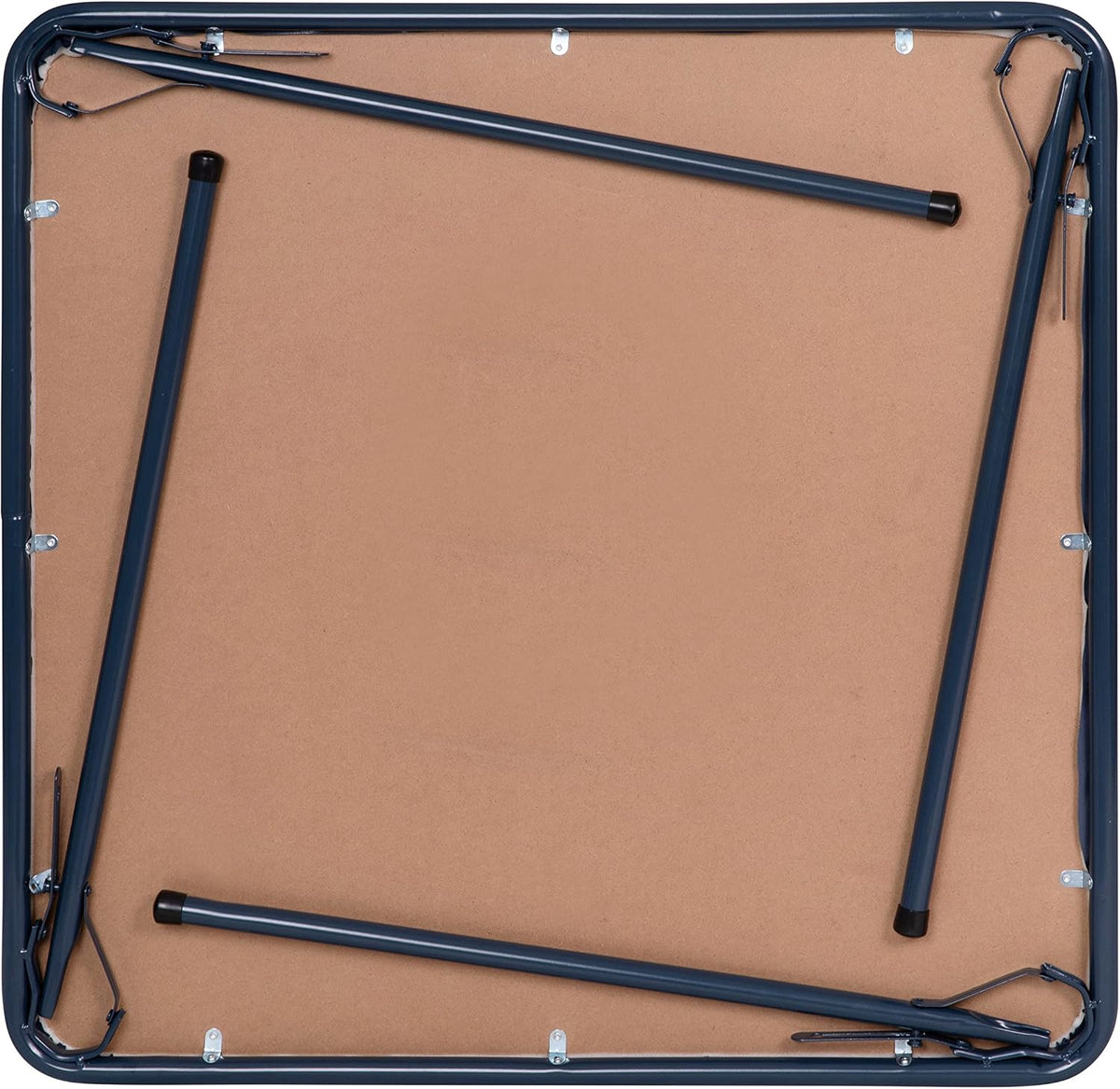 Flash Furniture Madison 5-Piece Folding Card Table and Chair Set, Navy | Portable, Indoor/Outdoor, Event Table and Chairs