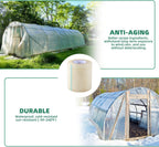 Greenhouse Repair Tape, 6.3 mil Thickness Greenhouse Plastic Tape, Clear UV Resistant Greenhouse Sheeting Coverings Film Tape(3inX213ft)