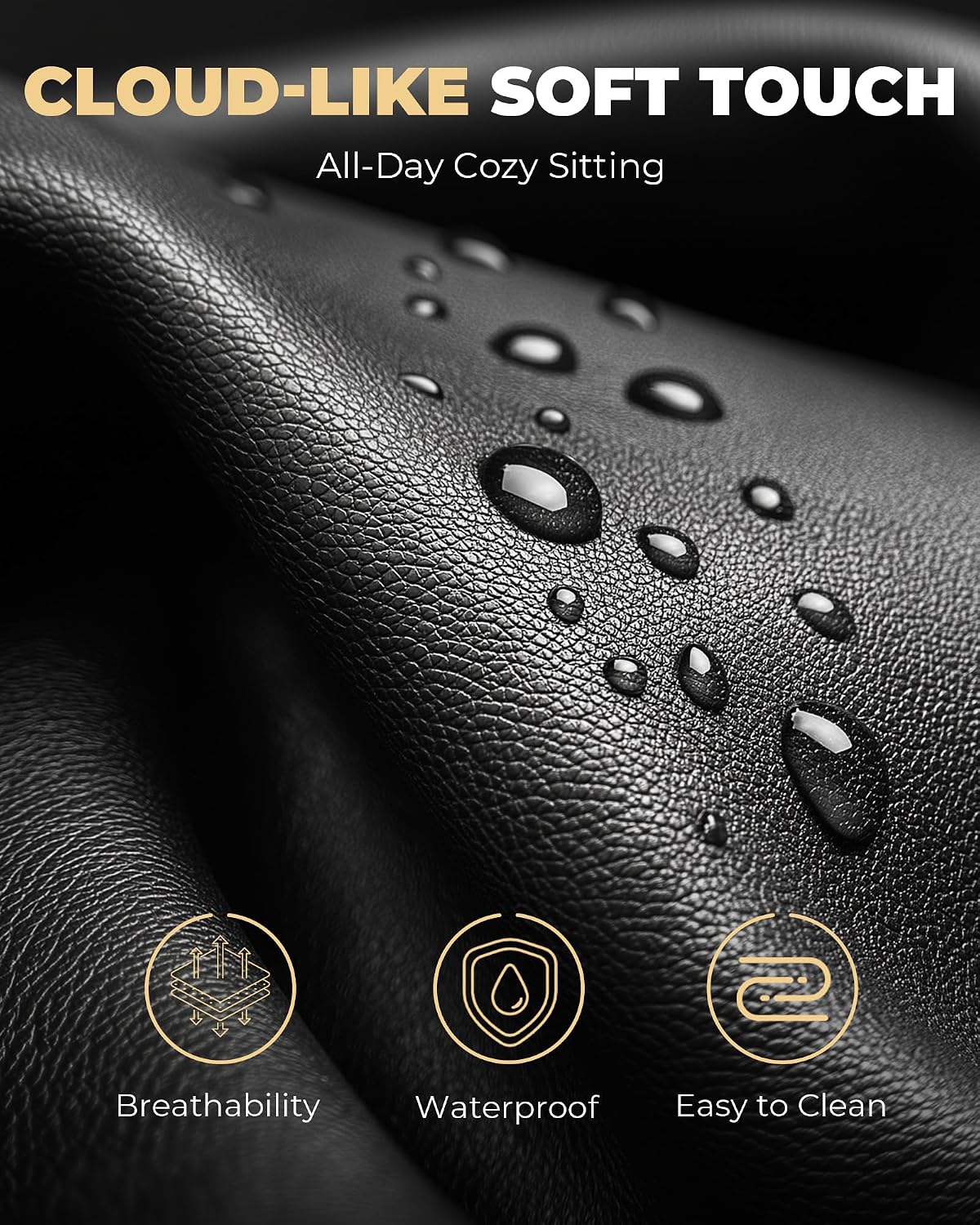 GTPLAYER Gaming Chair for Adults, Computer Chair with Footrest, Snow White | Ergonomic Video Game Chair with 90-155° Recline, Removable Headrest & Lumbar Support, All-Day Comfort for Home & Office