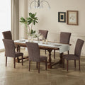 COLAMY Upholstered Dining Chairs Set of 6