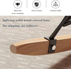 Rocking Chair with Footrest Modern Rocking Chair Comfy Recliner Chair Furniture Leisure Chair Lazy Home Single Sofa Adult Balcony Lounge Rocking Chair,Grey,Standard Style