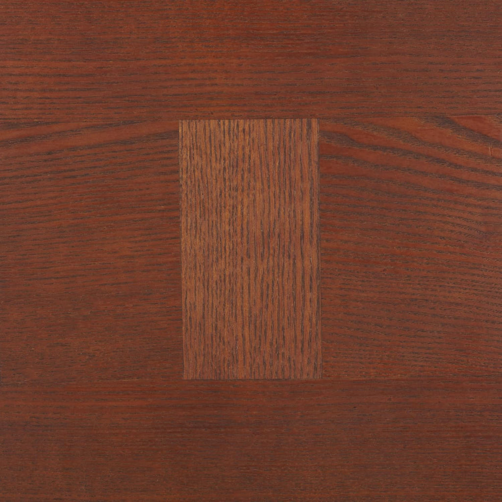 SAFAVIEH Home Collection Famoni Walnut Brown 2-Leg Square Top End Table
