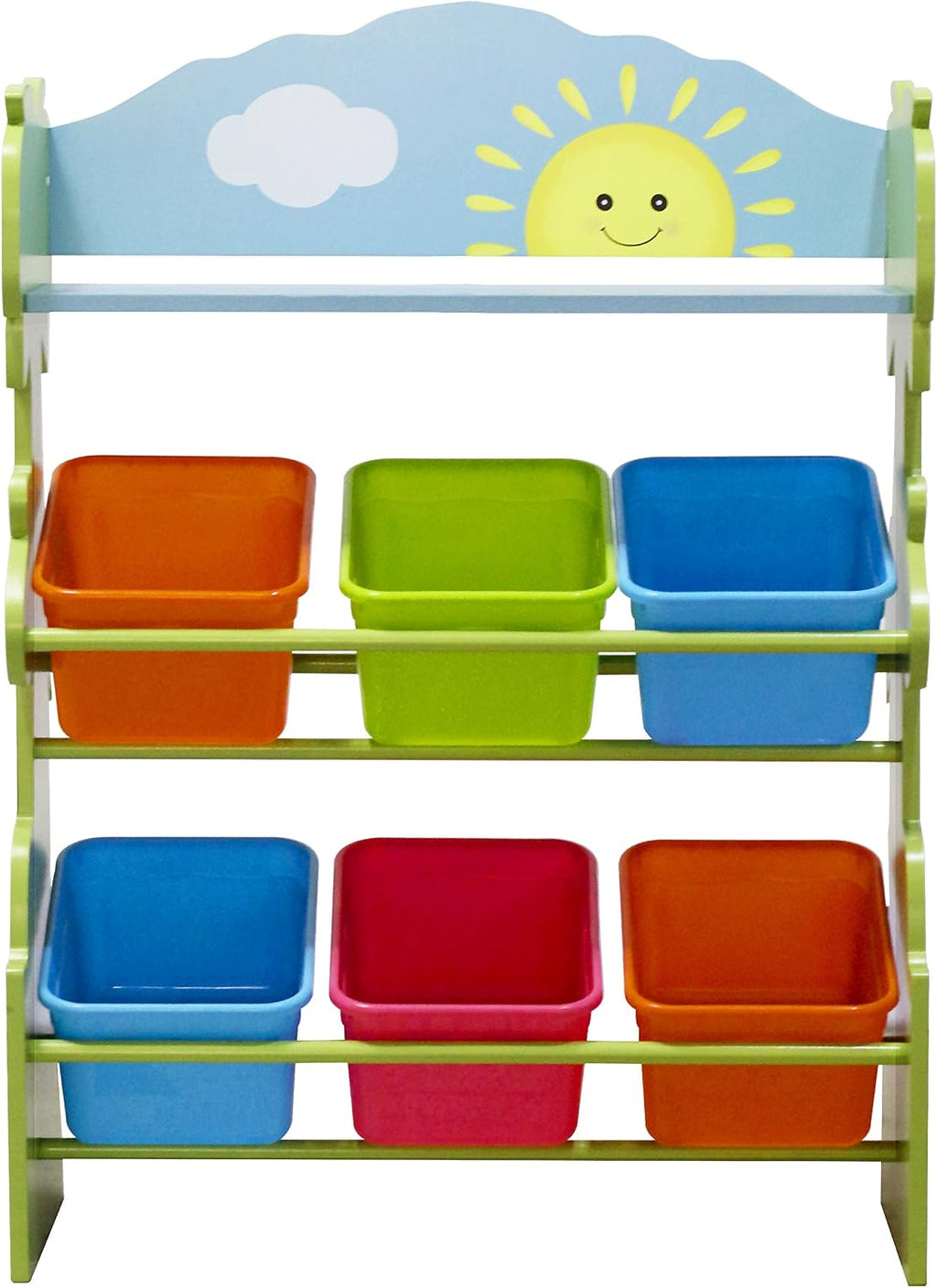 Fantasy Fields - Toy Furniture -Sunny Safari Toy Organizer with Storage Bins