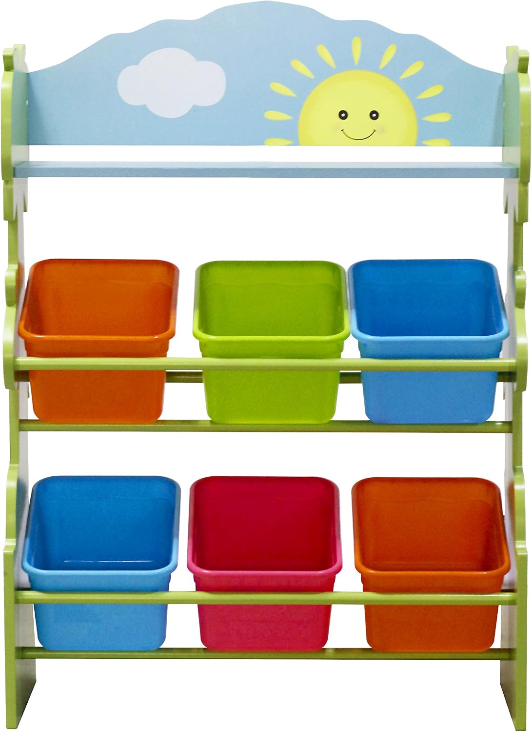Fantasy Fields - Toy Furniture -Sunny Safari Toy Organizer with Storage Bins