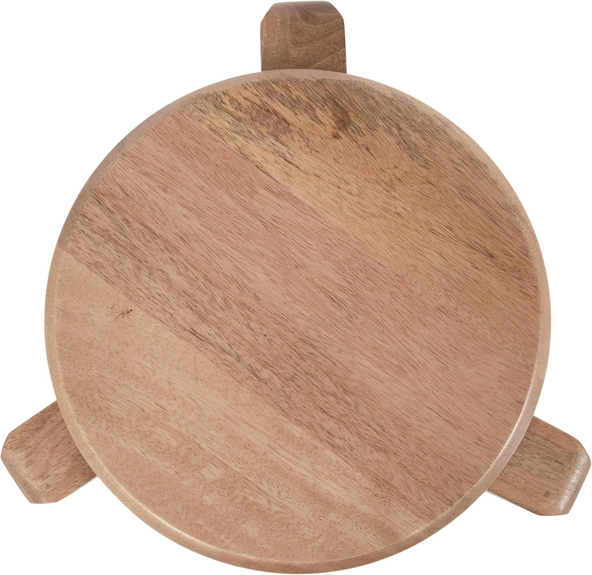 Kate and Laurel Stuart Wooden Round Side Table, 14 x 14 x 20, Natural Wood, Transitional Circle Nightstand Table for Use as Indoor Plant Stand or Living Room Accent Table