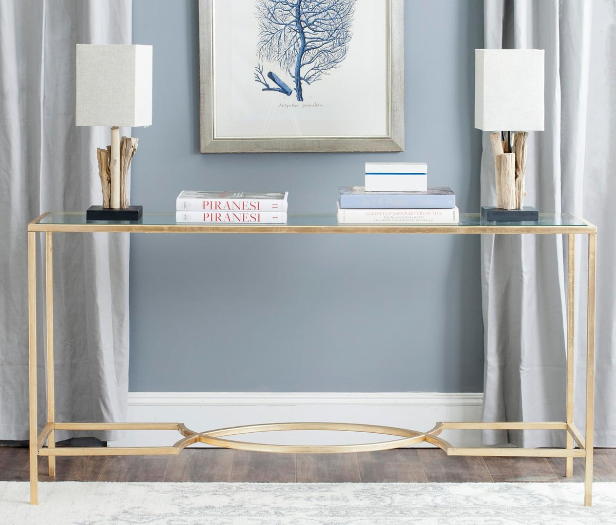 Safavieh Home Collection Inga Gold Console Table