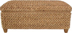 Coaster Home Furnishings - Laughton - Banana Leaf - Storage Bench with Lift-Top Lid and Soft-Close Hinges - Entryway Room - Natural - 500215NTL