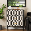 Anbuy Black Marble Nightstand, Modern Night Stand with 3 Drawers for Bedroom, Large Side End Table Bedside Night Tables with Gold Handles & Matel Legs