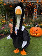 YLYGJGL Halloween Porch Goose Costume Set - 23 Inch White Goose Decor, Carnival Easter Party Outdoor Decoration
